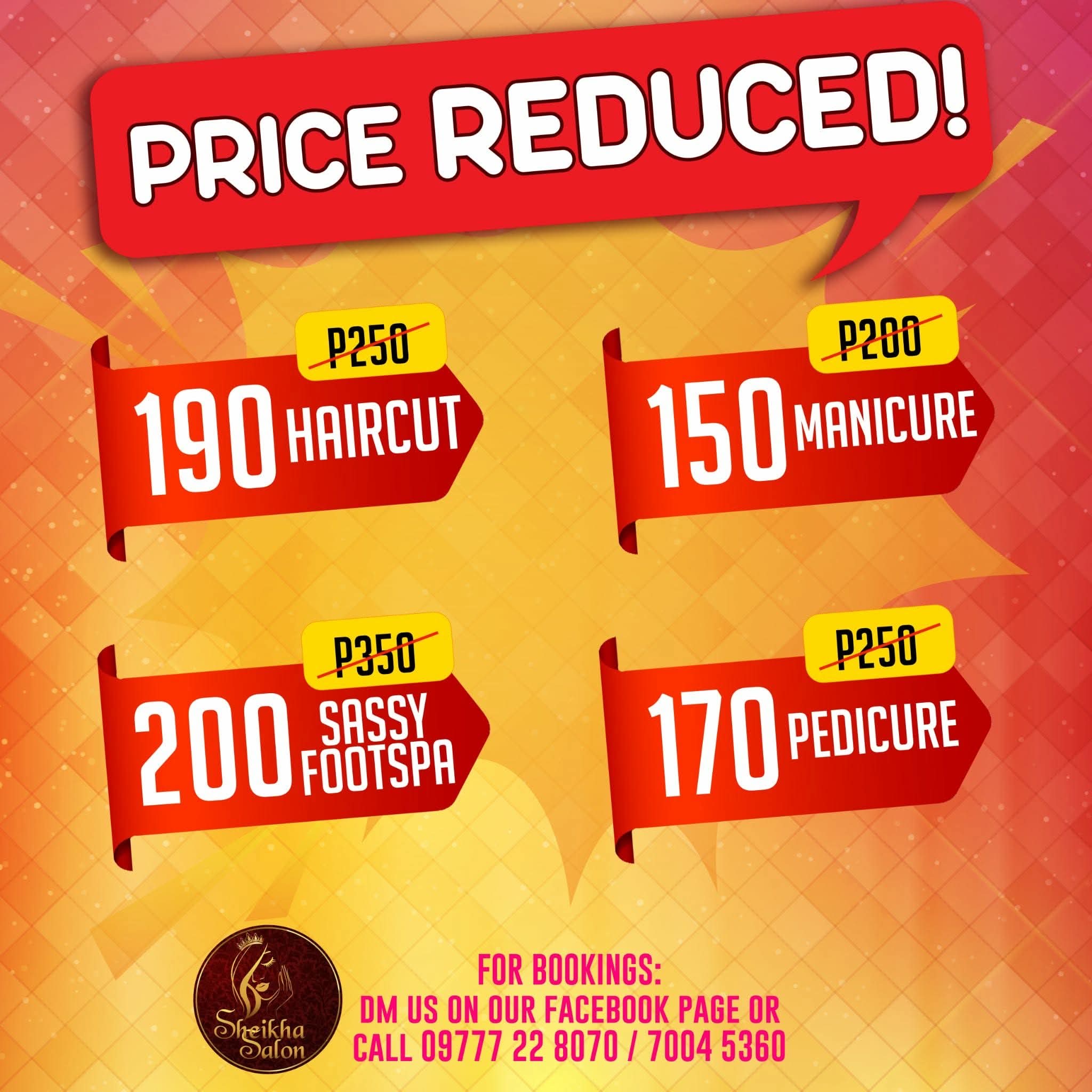 Price Reduced Services
